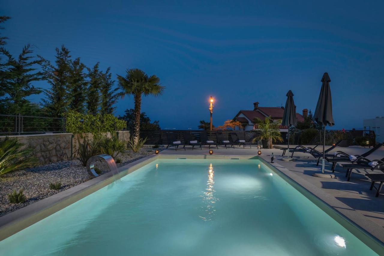Villa Adriatic, Apartment Enio With Swimming Pool, Panoramic Sew View, Free Parking Ічичі Екстер'єр фото