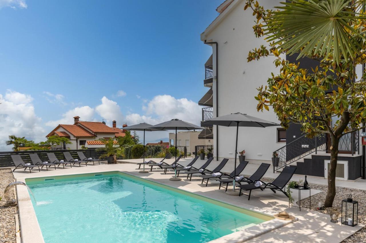 Villa Adriatic, Apartment Enio With Swimming Pool, Panoramic Sew View, Free Parking Ічичі Екстер'єр фото