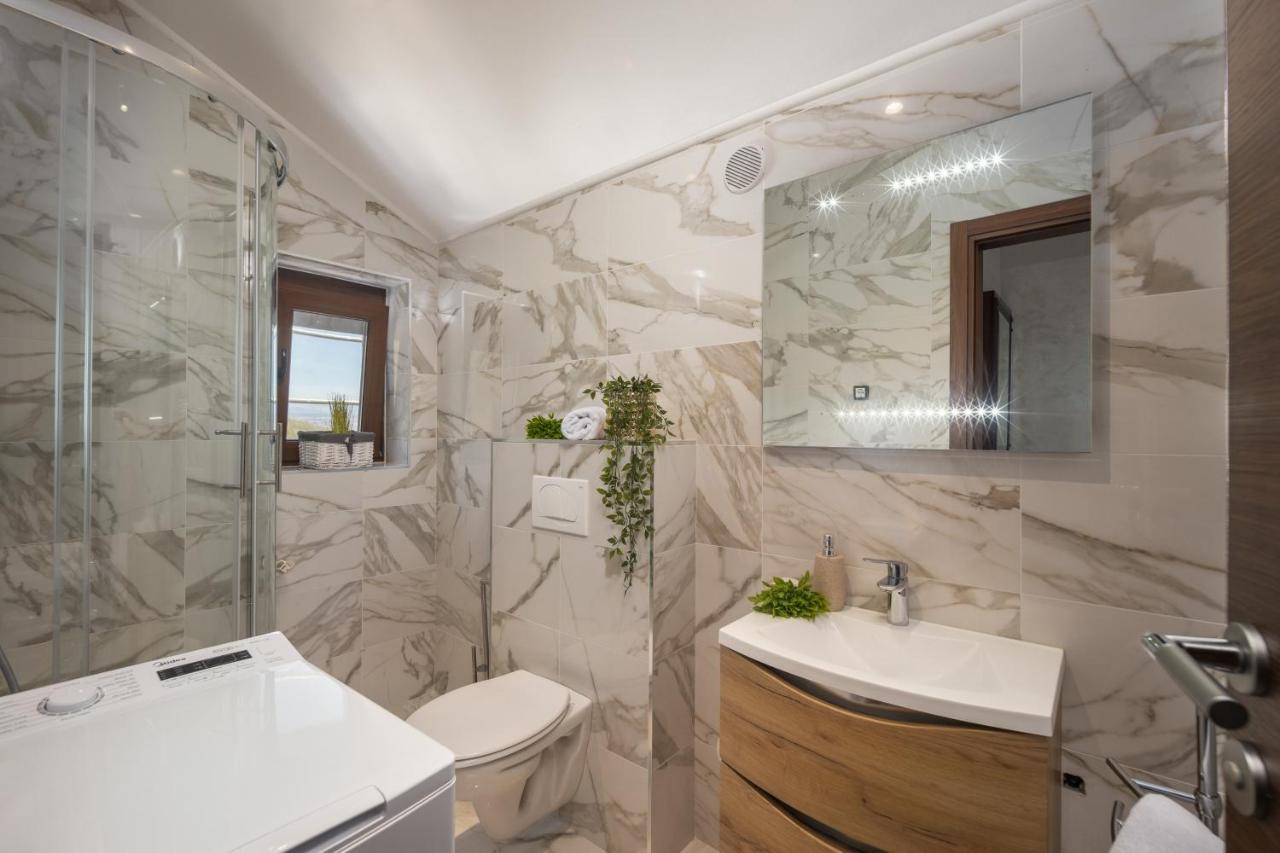 Villa Adriatic, Apartment Enio With Swimming Pool, Panoramic Sew View, Free Parking Ічичі Екстер'єр фото